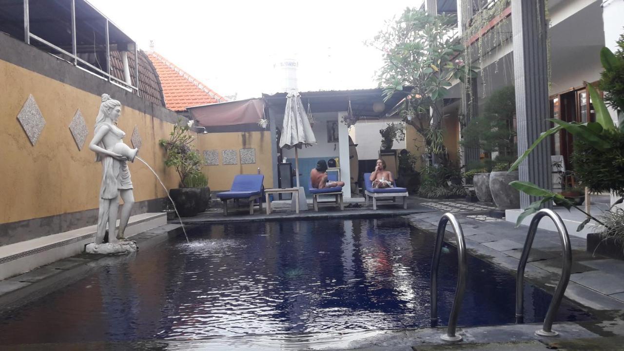 Sanata Yoga Guesthouse Canggu Dış mekan fotoğraf